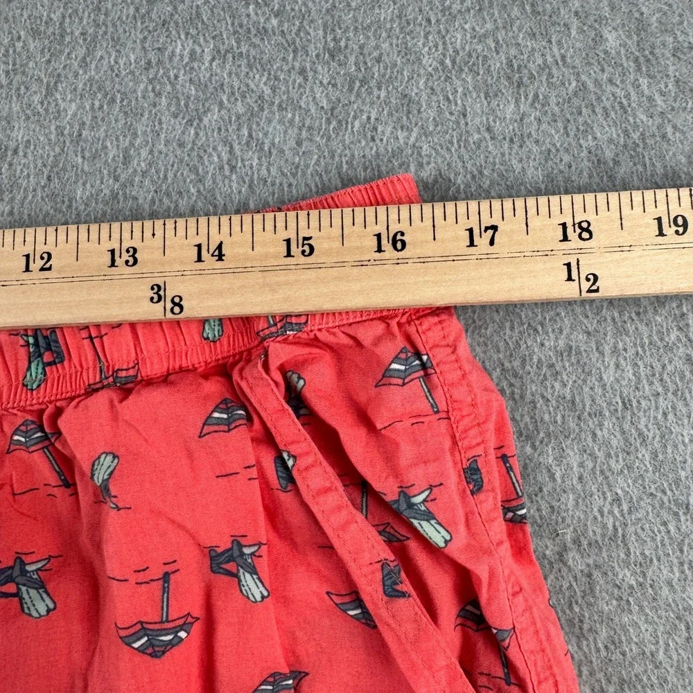 Imperial Motion Swim Shorts Mens L Chill Seekers Coral Pink Beach Print